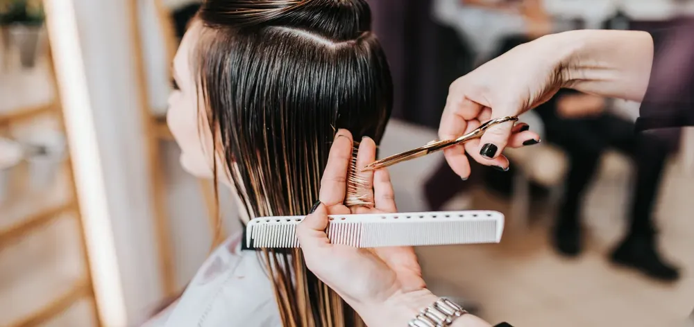 Coupe et brushing femme